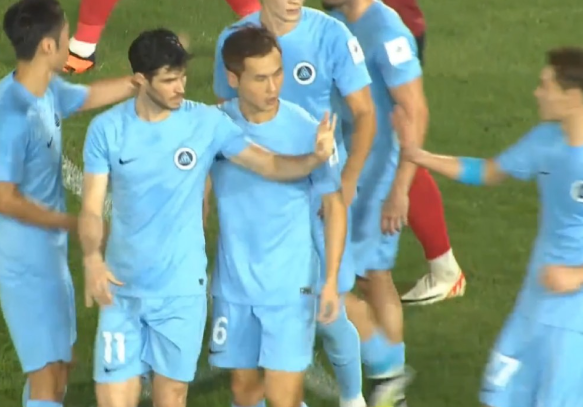 足协杯-深圳新鹏城2-0青岛红狮，埃杜-加西亚点射，安德拉德破门